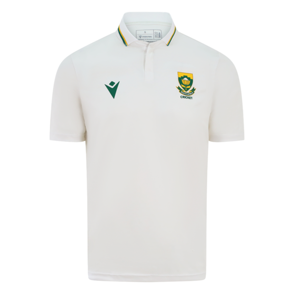 SOUTH AFRICA MACRON MEN'S TEST SHIRT 2025