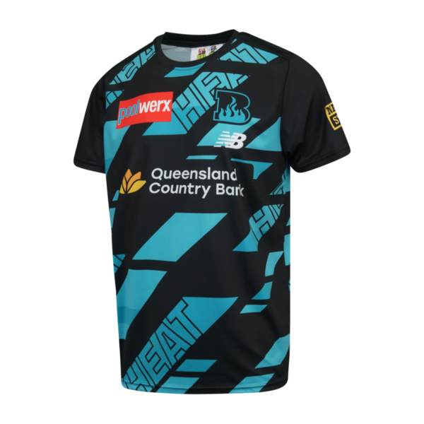 BRISBANE HEAT BBL TRAINING TEE 25/26